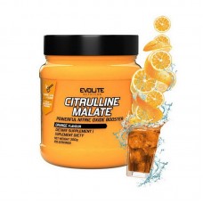 Evolite Nutrition Citrulline Malate, 300 грам - Апельсин Evolite Nutrition Citrulline Malate, 300 грам - Апельсин