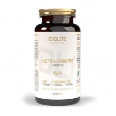 Evolite Nutrition Acetyl L-Carnitine + Green Tea, 100 вегакапсул Evolite Nutrition Acetyl L-Carnitine + Green Tea, 100 вегакапсул