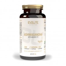 Evolite Nutrition Ashwagandha 375 mg, 100 вегакапсул Evolite Nutrition Ashwagandha 375 mg, 100 вегакапсул