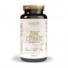 Evolite Nutrition Zinc Citrate, 100 вегакапсул Evolite Nutrition Zinc Citrate, 100 вегакапсул