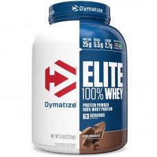 Dymatize Nutrition Elite 100% Whey Protein, 2.3 кг - Шоколад Dymatize Nutrition Elite 100% Whey Protein, 2.3 кг - Шоколад