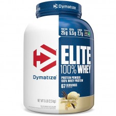 Dymatize Nutrition Elite 100% Whey Protein, 2.3 кг - Ваніль Dymatize Nutrition Elite 100% Whey Protein, 2.3 кг - Ваніль
