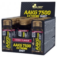 Olimp Sport Nutrition AAKG 7500 Extreme Shot, 9x25 мл - Вишня Olimp Sport Nutrition AAKG 7500 Extreme Shot, 9x25 мл - Вишня