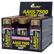 Olimp Sport Nutrition AAKG 7500 Extreme Shot, 9x25 мл - Грейпфрут Olimp Sport Nutrition AAKG 7500 Extreme Shot, 9x25 мл - Грейпфрут