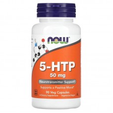 NOW 5-HTP 50 mg, 90 вегакапсул