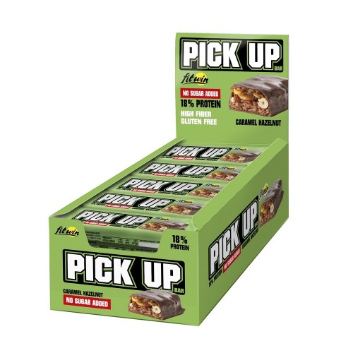 FitWin Pick Up, 24*45 грам - Карамель-фундук CN15678 FitWin Pick Up, 24*45 грам - Карамель-фундук CN15678