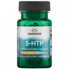 Swanson 5-HTP 100 mg Extra Strength, 60 капсул Swanson 5-HTP 100 mg Extra Strength, 60 капсул