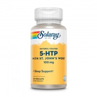 Solaray 5-HTP with St. Jon's Wort, 30 вегакапсул Solaray 5-HTP with St. Jon's Wort, 30 вегакапсул