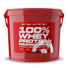 Scitec Nutrition 100% Whey Protein Professional, 5 кг - Білий шоколад-полуниця Scitec Nutrition 100% Whey Protein Professional, 5 кг - Білий шоколад-полуниця