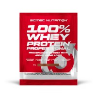 Scitec Nutrition 100% Whey Protein Professional, 30 грам - Солона карамель Scitec Nutrition 100% Whey Protein Professional, 30 грам - Солона карамель