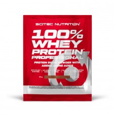 Scitec Nutrition 100% Whey Protein Professional, 30 грам - Арахісова паста Scitec Nutrition 100% Whey Protein Professional, 30 грам - Арахісова паста