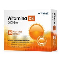 ActivLab Pharma Vitamin D3 50 mcg (2000 IU), 60 капсул
