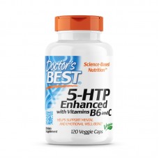 Doctor's Best 5HTP Enhanced with Vitamins B6 & C, 120 вегакапсул Doctor's Best 5HTP Enhanced with Vitamins B6 & C, 120 вегакапсул