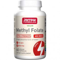 Jarrow Formulas Methyl Folate 400 mcg, 60 вегакапсул