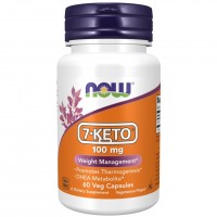 NOW 7-Keto 100 mg, 60 вегакапсул