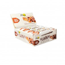 FitWin YUMMY Bar 36% no added sugar, 12*55 грам - Шоколад-карамель