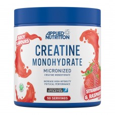 Applied Nutrition Creatine Monohydrate, 250 грамм - Клубника-малина Applied Nutrition Creatine Monohydrate, 250 грамм - Клубника-малина