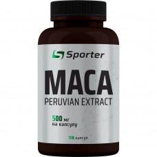 Sporter Maca 500 mg, 100 капсул Sporter Maca 500 mg, 100 капсул