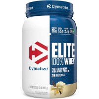 Dymatize Nutrition Elite 100% Whey Protein, 908 грамм - Ваниль Dymatize Nutrition Elite 100% Whey Protein, 908 грамм - Ваниль