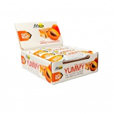 FitWin YUMMY Bar 36% no added sugar, 12*55 грам - Шоколад-абрикос