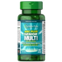 Puritan's Pride ABC Plus Senior Multi, 60 каплет Puritan's Pride ABC Plus Senior Multi, 60 каплет