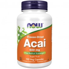 NOW Acai 500 mg, 100 капсул