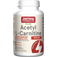 Jarrow Formulas Acetyl L-Carnitine 500 mg, 60 капсул Jarrow Formulas Acetyl L-Carnitine 500 mg, 60 капсул