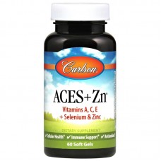 Carlson Labs ACES + Zn, 60 капсул Carlson Labs ACES + Zn, 60 капсул