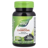 Nature's Way Activated Charcoal, 100 капсул