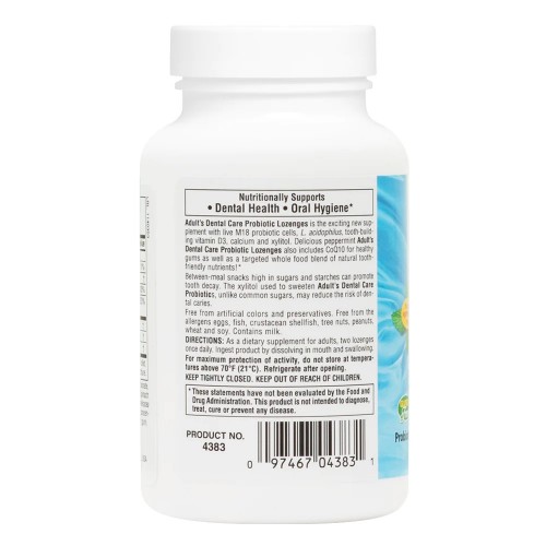 Natures Plus Adults Dental Care Probiotic, 60 льодяників CN11913 Natures Plus Natures Plus Adults Dental Care Probiotic, 60 льодяників CN11913 Natures Plus