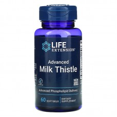 Life Extension Advanced Milk Thistle, 60 капсул