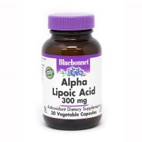 Bluebonnet Nutrition Alpha Lipoic Acid 300 mg, 30 капсул Bluebonnet Nutrition Alpha Lipoic Acid 300 mg, 30 капсул