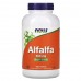 NOW Alfalfa 650 mg, 500 таблеток CN11486 NOW