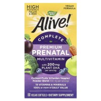 Nature's Way Alive! Premium Prenatal, 60 капсул