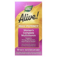 Nature's Way Alive! Max3 Potency Women's, 90 таблеток Nature's Way Alive! Max3 Potency Women's, 90 таблеток