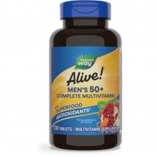 Nature's Way Alive! Men's 50+, 130 таблеток Nature's Way Alive! Men's 50+, 130 таблеток