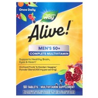 Nature's Way Alive! Men's 50+, 50 таблеток Nature's Way Alive! Men's 50+, 50 таблеток
