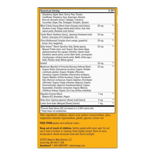 Nature's Way Alive! Once Daily Men's 50+ Ultra Potency, 60 таблеток CN12293 Nature's Way Nature's Way Alive! Once Daily Men's 50+ Ultra Potency, 60 таблеток CN12293 Nature's Way