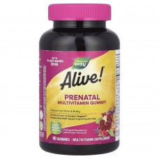 Nature's Way Alive! Prenatal Multivitamin Gummy, 90 желейок Nature's Way Alive! Prenatal Multivitamin Gummy, 90 желейок