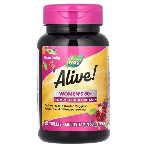 Nature's Way Alive! Women's 50+, 50 таблеток CN16220 Nature's Way Nature's Way Alive! Women's 50+, 50 таблеток CN16220 Nature's Way