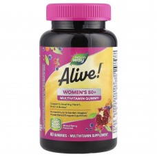 Nature's Way Alive! Women's 50+ Gummy, 60 желейок Nature's Way Alive! Women's 50+ Gummy, 60 желейок
