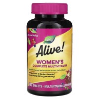 Nature's Way Alive! Women's Complete Multivitamin, 130 таблеток Nature's Way Alive! Women's Complete Multivitamin, 130 таблеток