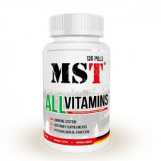 MST Nutrition AllVitamins, 120 таблеток MST Nutrition AllVitamins, 120 таблеток