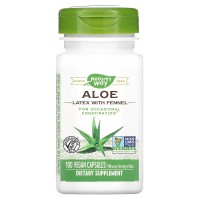 Nature's Way Aloe Latex With Fennel, 100 вегакапсул Nature's Way Aloe Latex With Fennel, 100 вегакапсул
