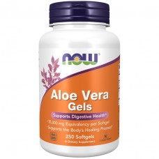 NOW Aloe Vera gels, 250 капсул NOW Aloe Vera gels, 250 капсул