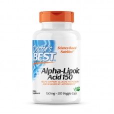 Doctor's Best Alpha-Lipoic Acid 150 mg, 120 вегакапсул Doctor's Best Alpha-Lipoic Acid 150 mg, 120 вегакапсул
