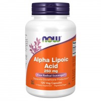 NOW Alpha Lipoic Acid 250 mg, 120 вегакапсул