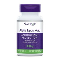 Natrol Alpha Lipoic Acid 300 mg, 50 капсул Natrol Alpha Lipoic Acid 300 mg, 50 капсул