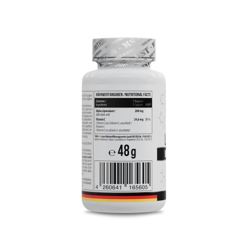 MST Nutrition Alpha Lipoic Acid, 60 капсул CN16562 MST MST Nutrition Alpha Lipoic Acid, 60 капсул CN16562 MST