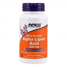NOW Alpha Lipoic Acid 600 mg, 60 вегакапсул